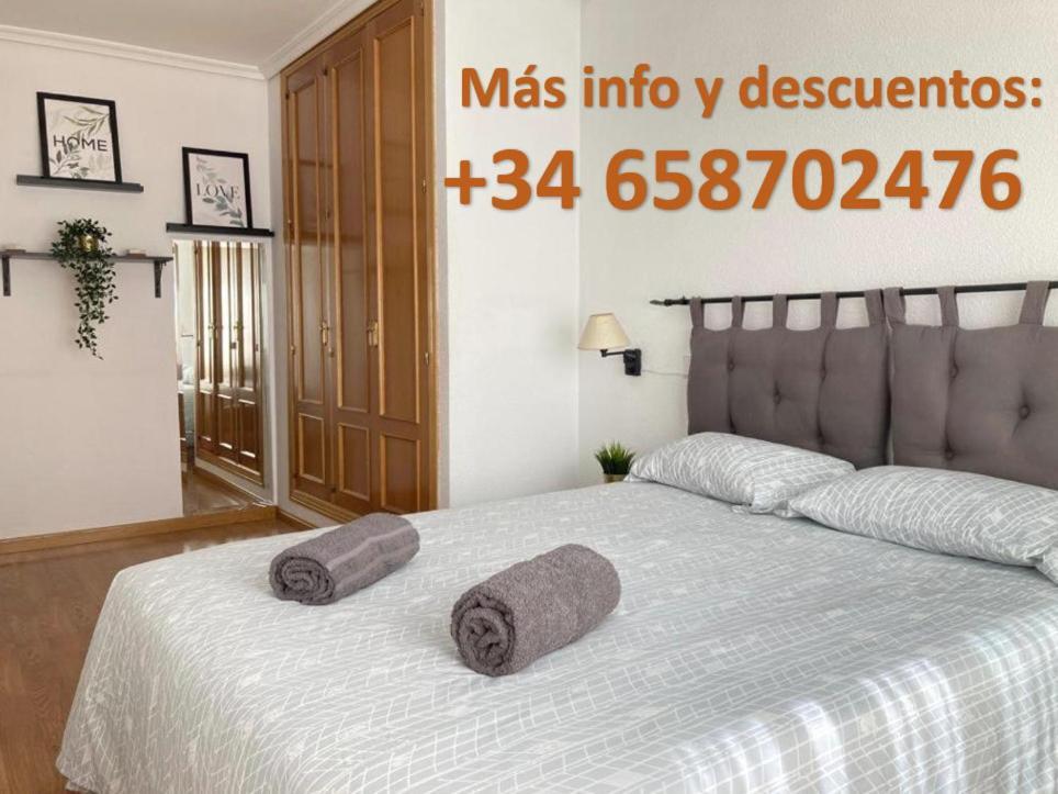 Apto 2 Habitaciones, Garaje Gratis Madrid Exteriör bild