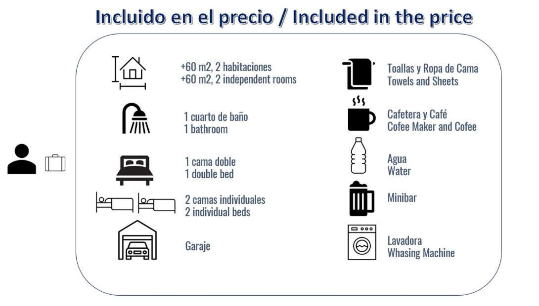 Apto 2 Habitaciones, Garaje Gratis Madrid Exteriör bild